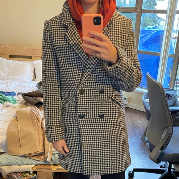 COPY - Checked coat - Picture 1 of 3